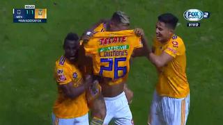 ¡Salvó a los 'Felinos'! Luis Quiñones anota el agónico empate 1-1 de Tigres ante Monterrey [VIDEO]