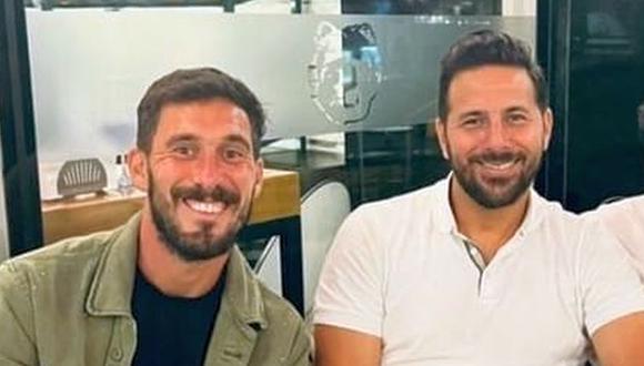 Claudio Pizarro y Santiago García compartieron vestuarios en Werder Bremen (Foto: Instagram)