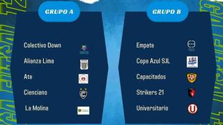 Con Alianza Lima y Universitario:  se confirmó fecha de inicio y fixture de la Liga de Futsal Down