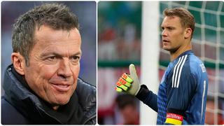 No lo pensó dos veces:Lothar Matthäus aseguró el titularato de Neuer con Alemania en Rusia 2018