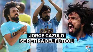 Jorge Cazulo se retira del fútbol profesional vistiendo la camiseta de Sporting Cristal