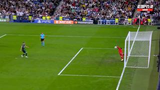 Una muralla belga: Courtois atajó un penal en Real Madrid vs. Celtic [VIDEO]
