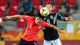 Argentina perdió 2-1 ante Corea del Sur pero clasificó a los octavos del Mundial Sub 20 de Polonia