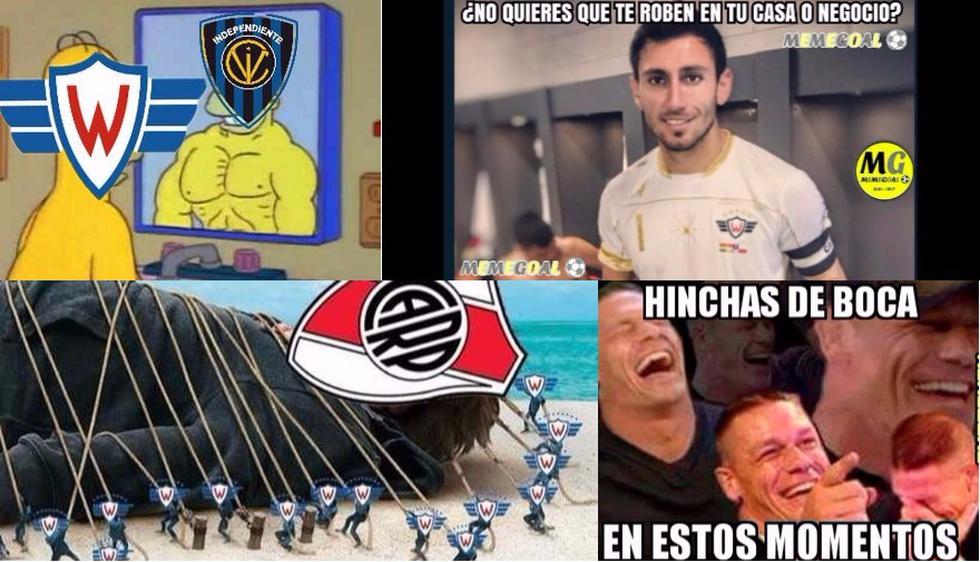 Los mejores memes de la goleada del Wilstermann de Mosquera a River Plate.