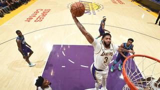 Al mando de Anthony Davis: los Lakers vencieron a los Hornets en el Staples Center de Los Angeles