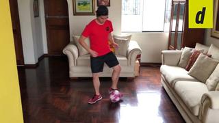 Fútbol en casa: tres ejercicios básicos para mejorar tu habilidad con el balón