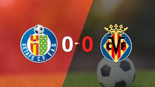 Getafe y Villarreal empataron sin goles