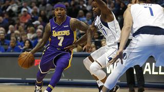 Pide el titularato: Isaiah Thomas debutó con los Lakers anotando 22 puntos a los Mavericks [VIDEO]