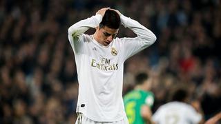 No hay motivación: la razón por la que Zidane no pone a jugar a James en Real Madrid