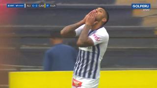 En menos de tres minutos: Adrián Balboa desperdició dos claras ocasiones de gol para Alianza Lima [VIDEO]