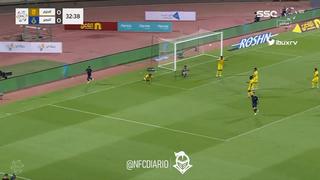 ¡Asistencia de Cristiano! Gol de Ghareeb y el 1-0 del Al Nassr vs. Al Hazem 
