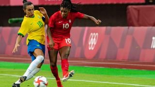 Selección femenina de Brasil cayó ante Canadá y fue eliminada de Tokio 2020