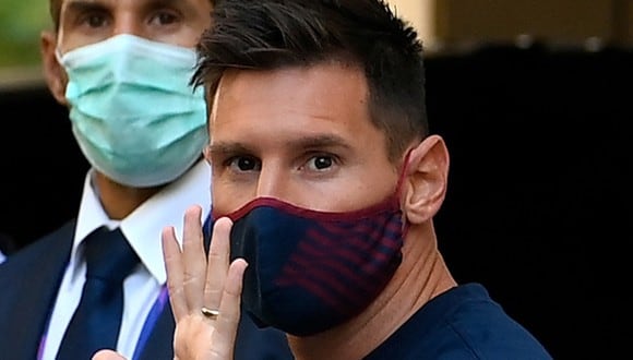 Lionel Messi busca salir como agente libre del FC Barcelona para fichar por el Manchester City. (Foto: AFP)