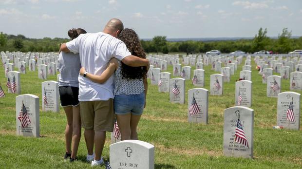 Conmemoración en el Cementerio Nacional de Arlington, Virginia (Foto: AFP)