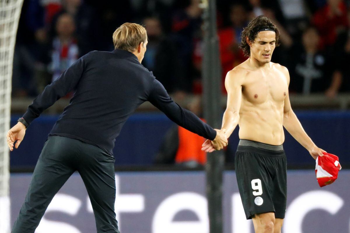 El uruguayo Edinson Cavani es el goleador histórico del PSG. (Foto: Agencias)