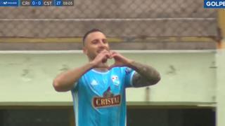 Apareció el goleador: Herrera le dio el 1-0 a Sporting Cristal sobre Carlos Stein con una gran anotación [VIDEO]