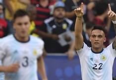 Argentina vapuleó a México en un gran partido de Lautaro Martínez