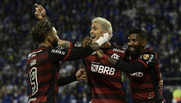 Flamengo no tuvo grandes problemas para imponer condiciones sobre Vélez. (Foto: AFP)