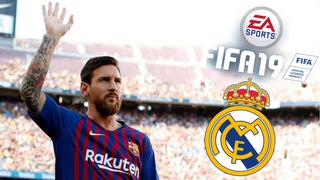 FIFA 19: Lionel Messi ficha por el Real Madrid en el simulador de fútbol [VIDEO]