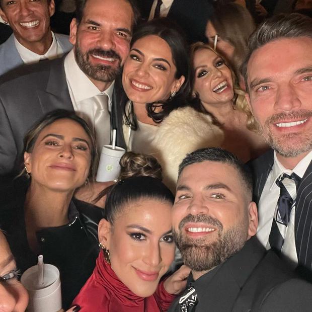 Celebridades como Julián Gil, Jomari Goyso y Valeria Marín asistieron a la boda de Ana Brenda Contreras y Zacarías Melhem (Foto: Valeria Marín / Instagram)