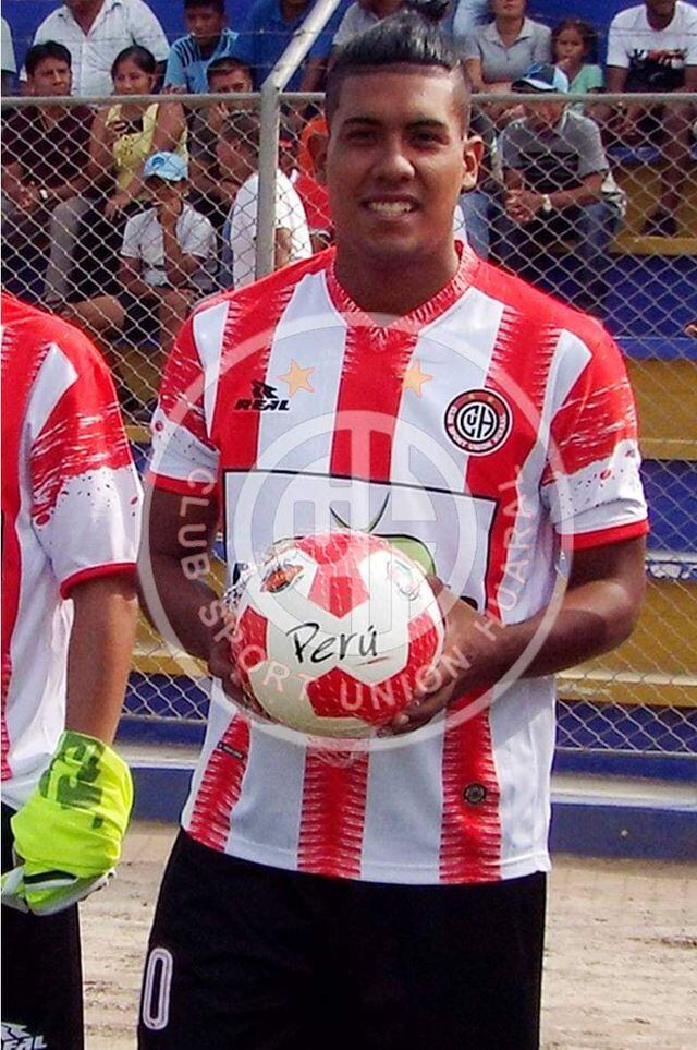 Raziel García jugó en Unión Huaral en 2017.