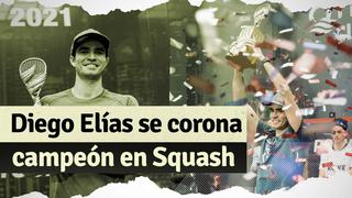 Diego Elías campeón de Squash: así fue el triunfo del deportista peruano