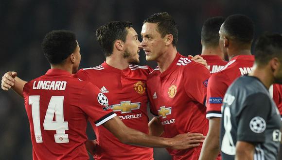 Diablos del terror: Manchester United venció 2-0 al Benfica y clasificó
