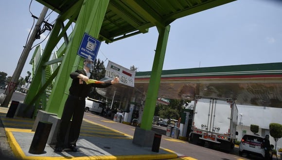 Precio Gasolina en México: sepa cuánto cuesta este lunes 28 de marzo el gas natural GLP. (Foto: Alfredo ESTRELLA / AFP)