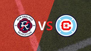 New England Revolution y Chicago Fire llegan al segundo tiempo sin goles