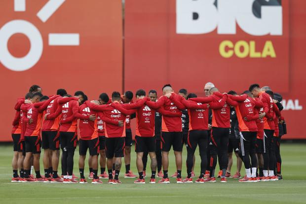 La Selección Peruana sumó un nuevo día de entrenamiento en la Videna. (Foto: GEC)