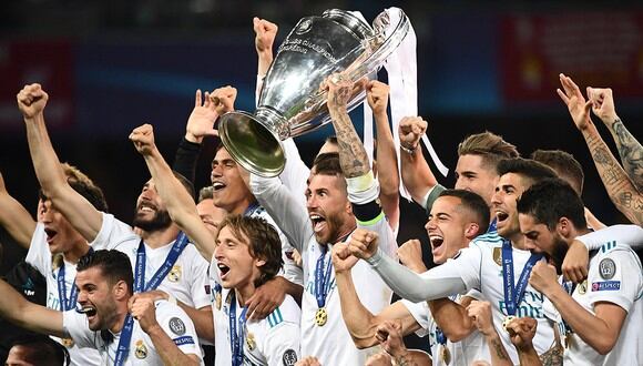 Real Madrid ganó la Champions League por última vez en 2018. (Foto: AFP)