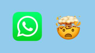 ¿Qué significa el aterrador emoji de WhatsApp de la cabeza que explota?