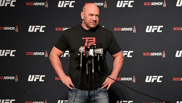 Dana White se responsabilizó por la ausencia de Khabib Nurmagomedov en la cartelera del UFC 249. (Getty Images)