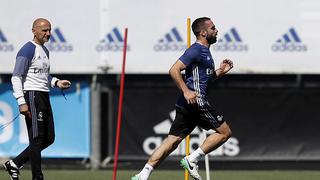 ¿El salvador? Dani Carvajal vuelve a entrenar con Real Madrid e ilusiona con su regreso
