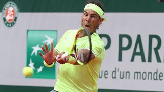 Comienza su camino sin problemas: Rafael Nadal venció en su debut a Yannick Hanfmann en Roland Garros 2019