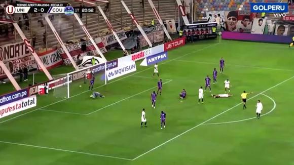 Gol de Alex Valera para el 3-0 de Universitario. (Video: GOLPERU)