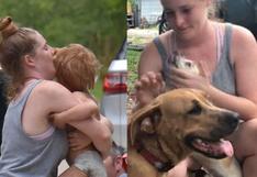 Niño de 3 años desaparece y sus dos perros lo mantienen a salvo hasta que fueron rescatados