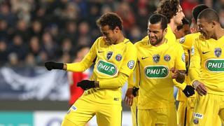 ¡Tremenda fiesta! PSG goleó al Rennes con dobletes de 'Ney', Mbappé y Di María