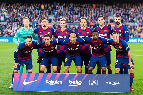 Barcelona quedó como líder de LaLiga hasta antes de la paralización por el coronavirus. (Foto: Getty Images)
