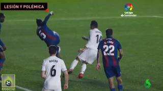 Un falso penal le rompió los ligamentos: nueva acusación de Doukouré contra Casemiro y Real Madrid