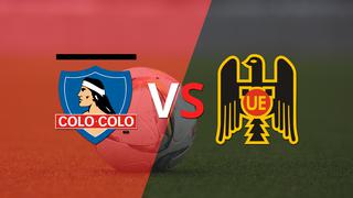 Termina el primer tiempo con una victoria para Colo Colo vs Unión Española por 3-0