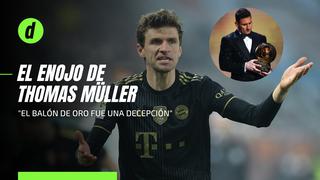 Müller y su decepción tras el Balón de Oro otorgado a Lionel Messi