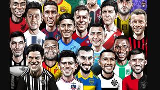 Con Cueva, Yotún, Cuesta y Guerrero: los protagonistas de la Copa Libertadores 2023