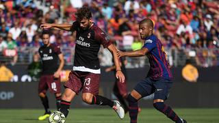 Barcelona se despide con una derrota por 1-0 ante AC Milan de la International Champions Cup 2018