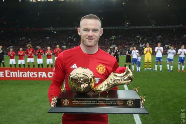 Wayne Rooney, 55 millones de euros. (Getty)