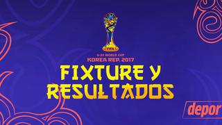 Mundial Sub 20: todos los resultados y fixture del torneo en Corea del Sur