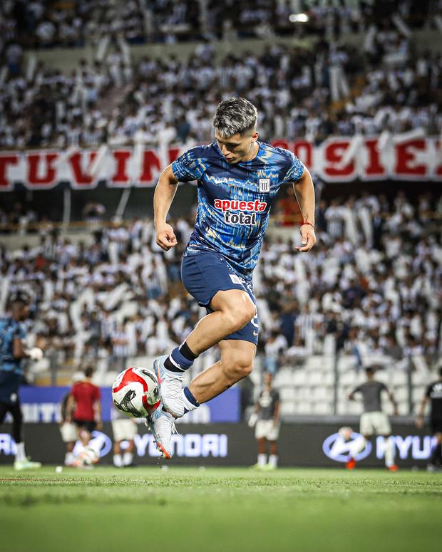 Catriel Cabellos solo jugó el primer tiempo ante la 'U'. (Foto: Liga 1 Te Apuesto)