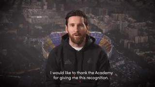 El mejor deportista del 2019: las palabras de agradecimiento de Lionel Messi tras recibir el Premio Laureus [VIDEO]