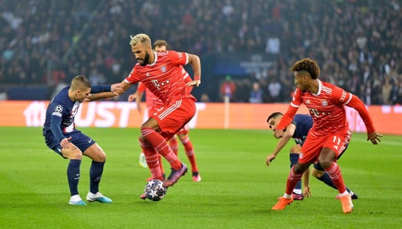 PSG vs. Bayern se enfrentan por los octavos de final de la Champions (Foto: Getty)