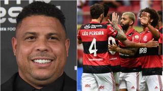 Con goleada incluida: Ronaldo aseguró que Flamengo ganará la Copa Libertadores